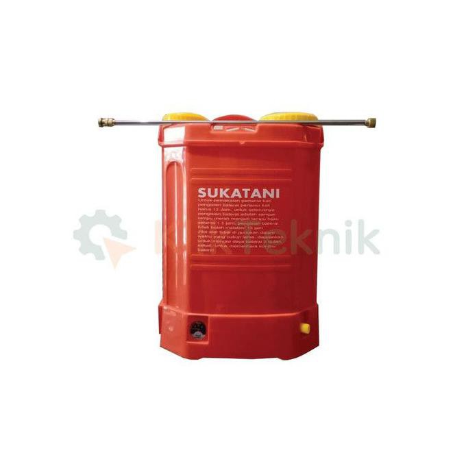 SUKATANI Sprayer 16 Liter Elektrik / Alat Mesin Semprot an Disinfektan - Merah
