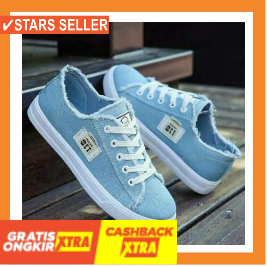 (BAYAR DI TEMPAT) MURAH BARU ASLI ORIGINAL NEW 2020 / SEPATU KETS DC 011 HITAM & BIRU