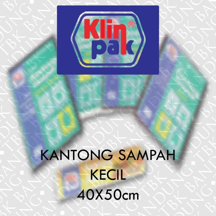 

Klinpak Kantong Sampah Kecil 40x50cm Garbage Bags
