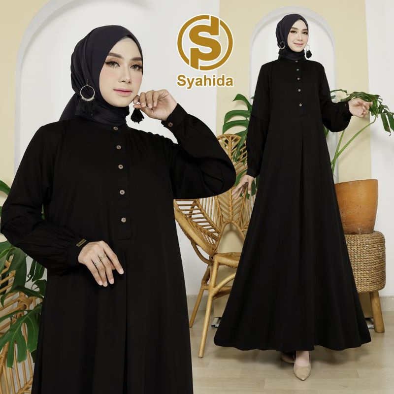 gamis uniqlo polos by syahida