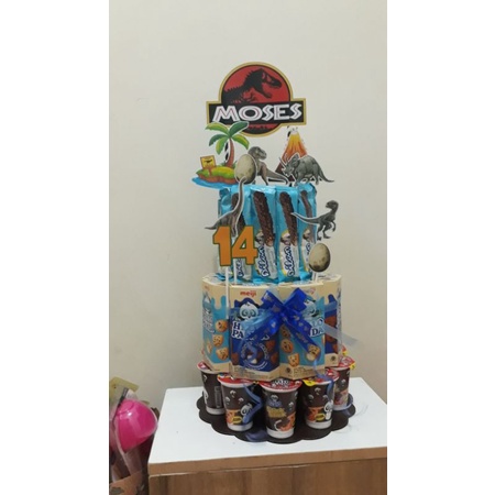 

CAKE BIRTHDAY PAKAI SNACK MURAH