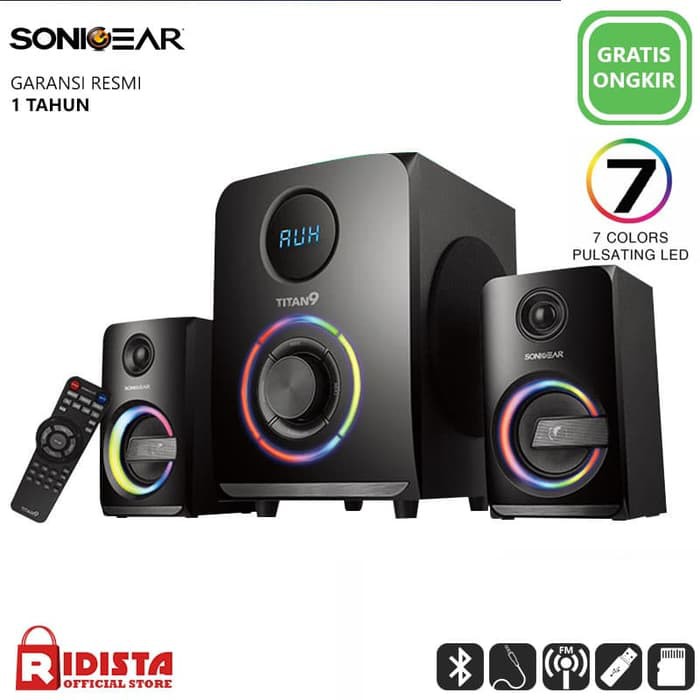 SPEAKER AKTIF SONICGEAR Titan 9 BTMI Bluetooth