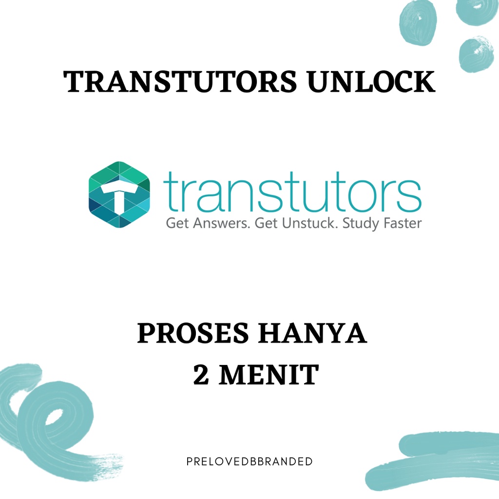 (READY) TRANSTUTORS TRANSTUTOR UNLOCK PREMIUM 5000/SOLUTION TERCEPAT GRATIS ONGKIR