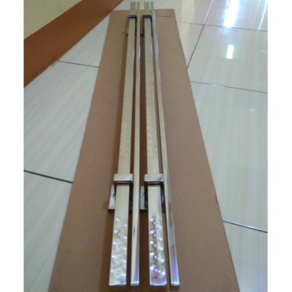 Handle pintu 80cm 100cm rumah minimalis tarikan gagang pintu stainless pegangan pintu murah mewah