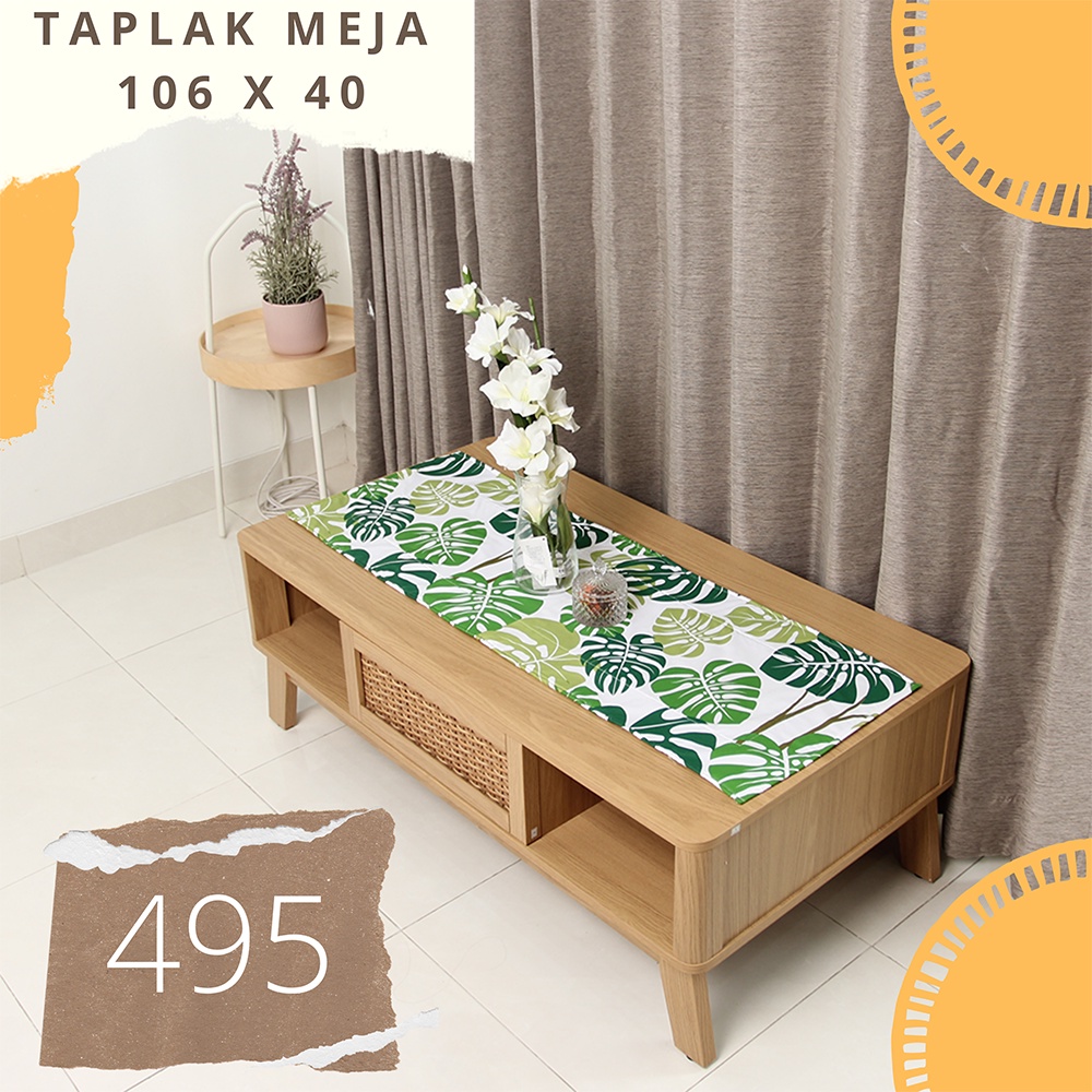 TAPLAK MEJA SOFA/MEJA TAMU anti geser 106 x 40