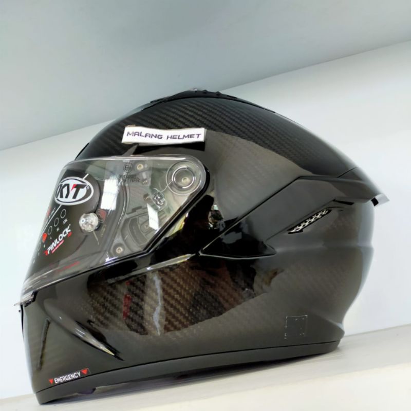 Jual Helm KYT NX Race Solid Carbon Black Glossy (Ongkir Termurah 2kg