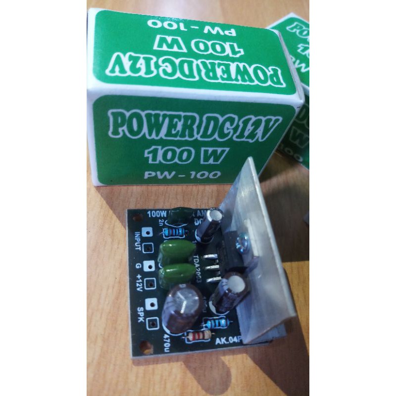 KIT POWER DC 12V 100WATT PW 100