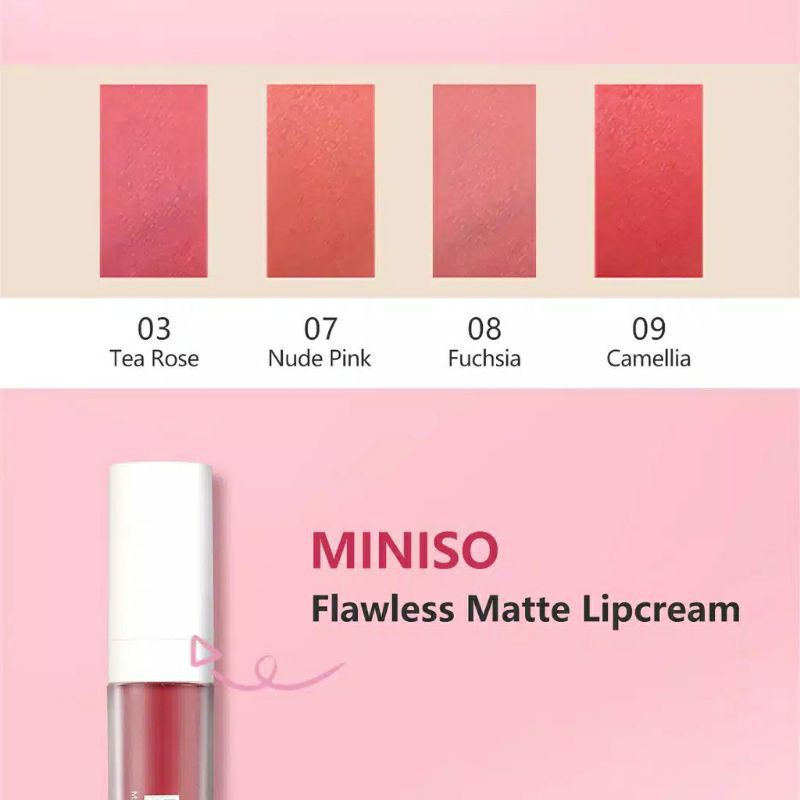 MINISO Flawless Matte Lip cream