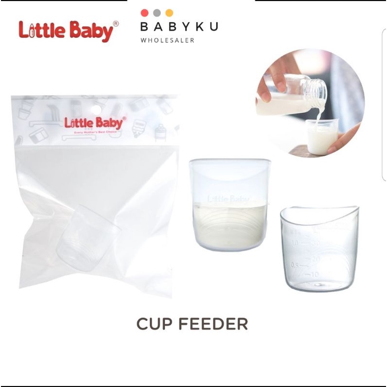 Cup feeder bayi little baby gelas cangkir menyusui asi bayi