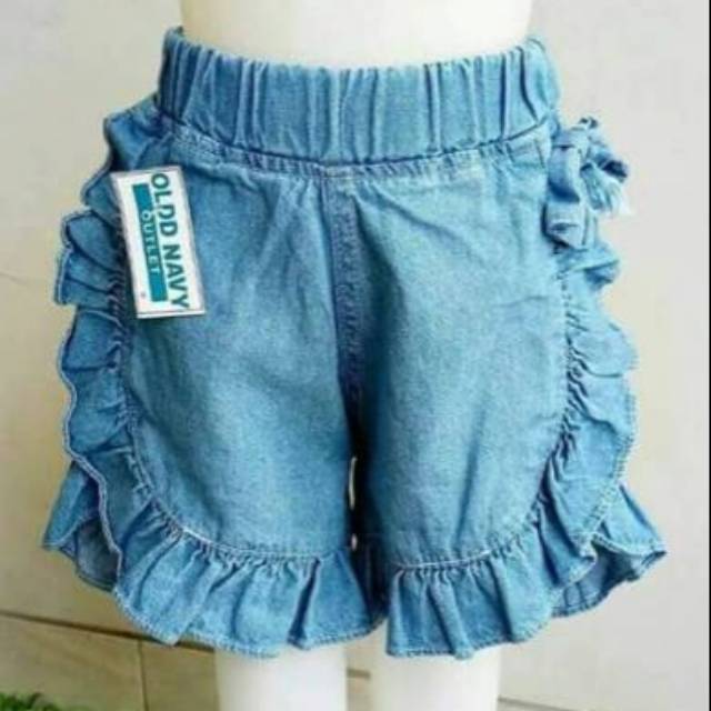 Celana jeans rempel anak perempuan old navy berkualitas murah