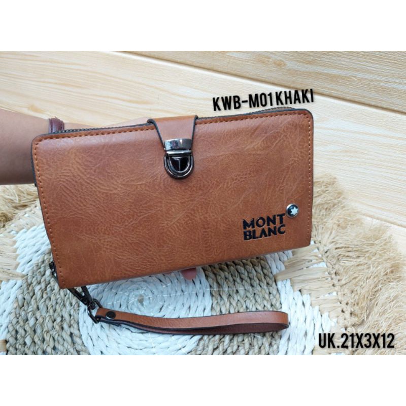 Dompet Panjang Handbag Montblanc A116 Pu Leather