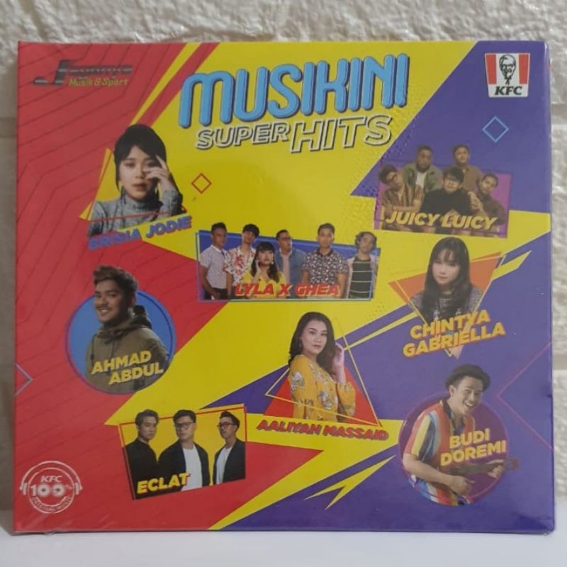 Kaset Original KFC Segel Musikini Superhits