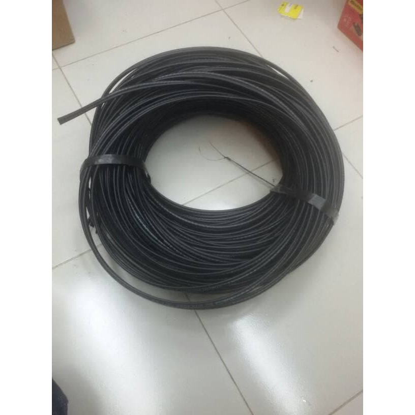 KABEL CCTV COXIAL+POWER RG6 HITAM