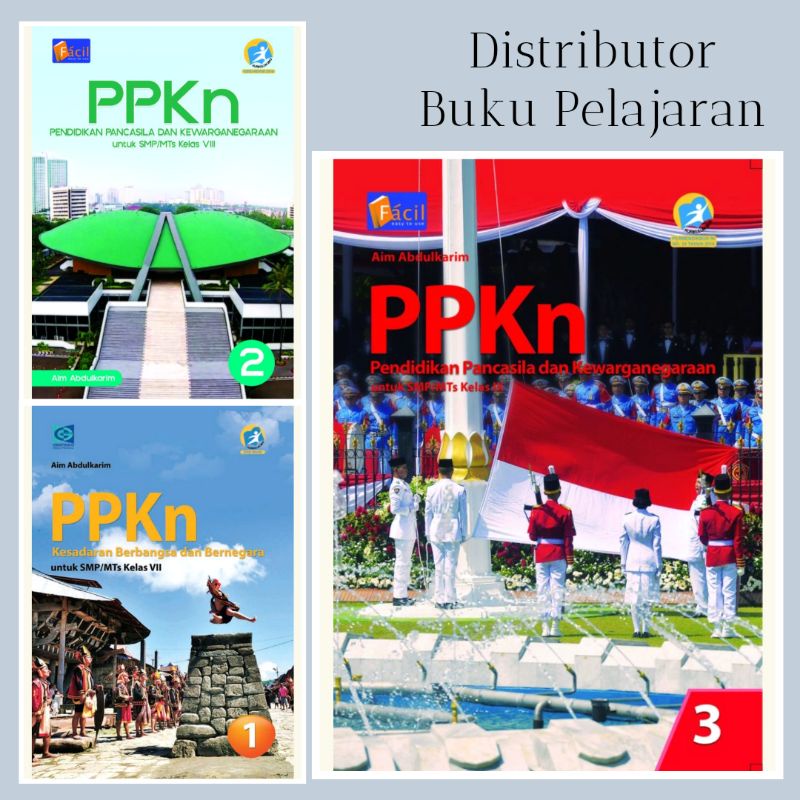 Grafindo - Buku Pelajaran PPKN Kelas 1 2 3 SMP?/Mts K13 Revisi