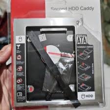 SSD HDD Caddy slim 9.5mm merk second kedi cadi cady ketdi catdi