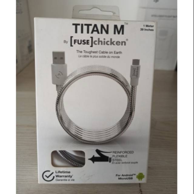 Kabel Fuse Chicken Titan M - Cable Micro Android Original