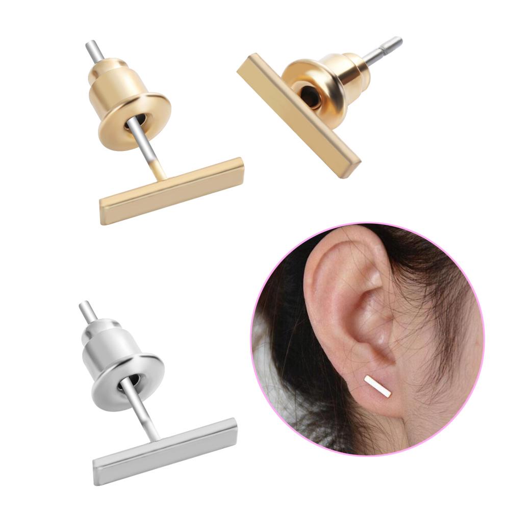 R-flower 1pasang Anting Panas Lucu Simple Design Bar