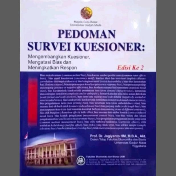 

Pedoman Survei Kuesioner edisi 2