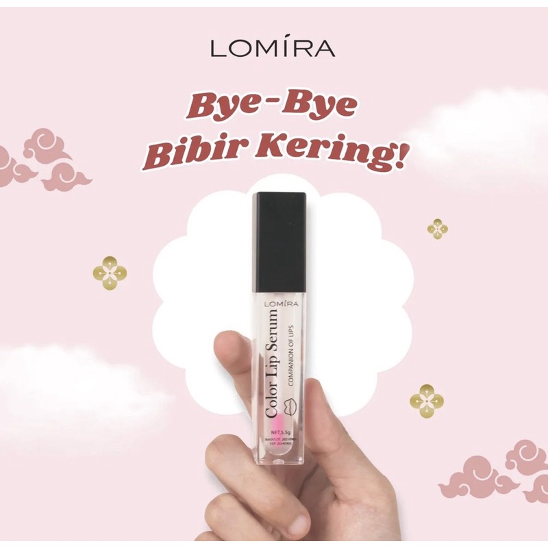 [ READYSTOK LANGSUNG KIRIM ] BPOM LOMIRA LIP SERUM lomira lip serum serum bibir lomira color lip serum lomira lip serum color lip gloss lomira