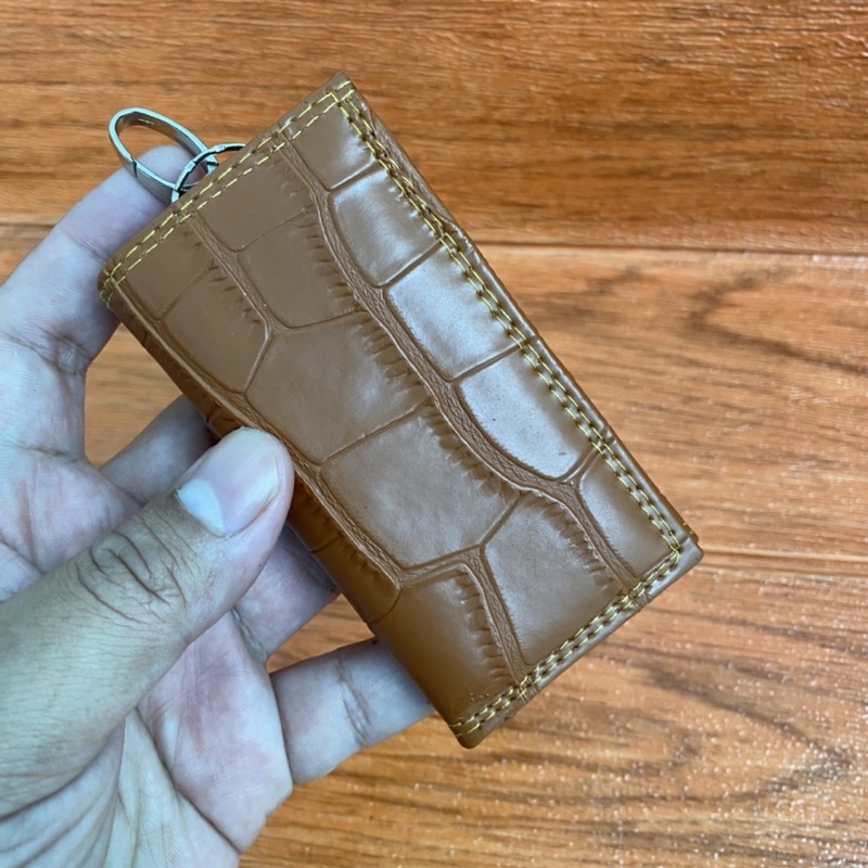 DOMPET KUNCI LIPAT 3 MOTIF BUAYA DOMPET KUNCI STNK MUAT STNK DOMPET KUNCI MURAH MERIAH GANTUNGAN KUNCI STNK MOBIL MOTOR