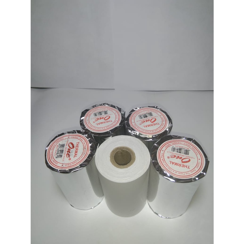 Thermal ONE 80x50 Kertas Thermal 79X50 Thermal One Support Printer 80MM Kasir Struk Nota Minimarket