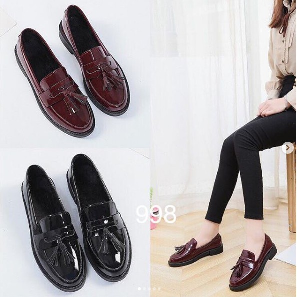 Sepatu wanita import  Loafers E998