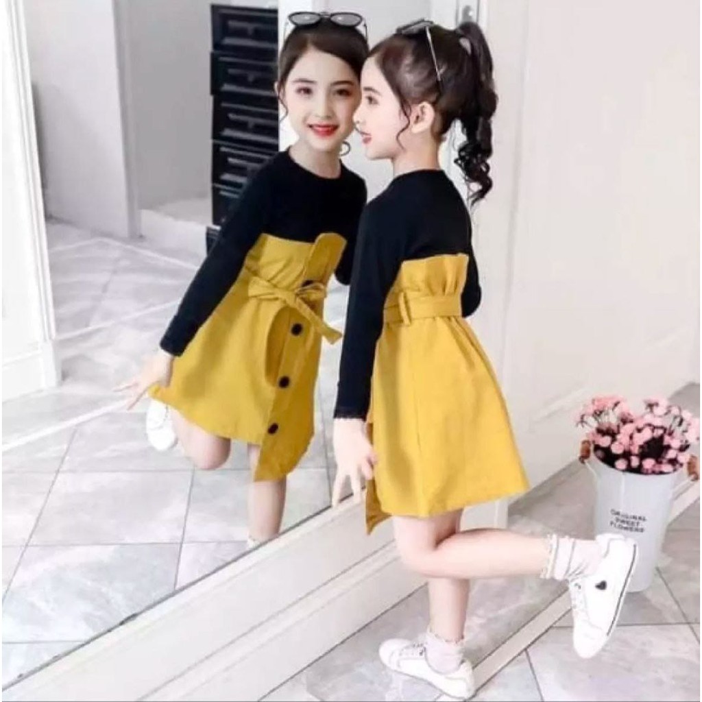 [kid chepi568 RO]Jumpsuit anak perempuan katun varian warna