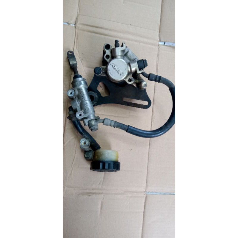 pengereman / rem belakang set satria fu