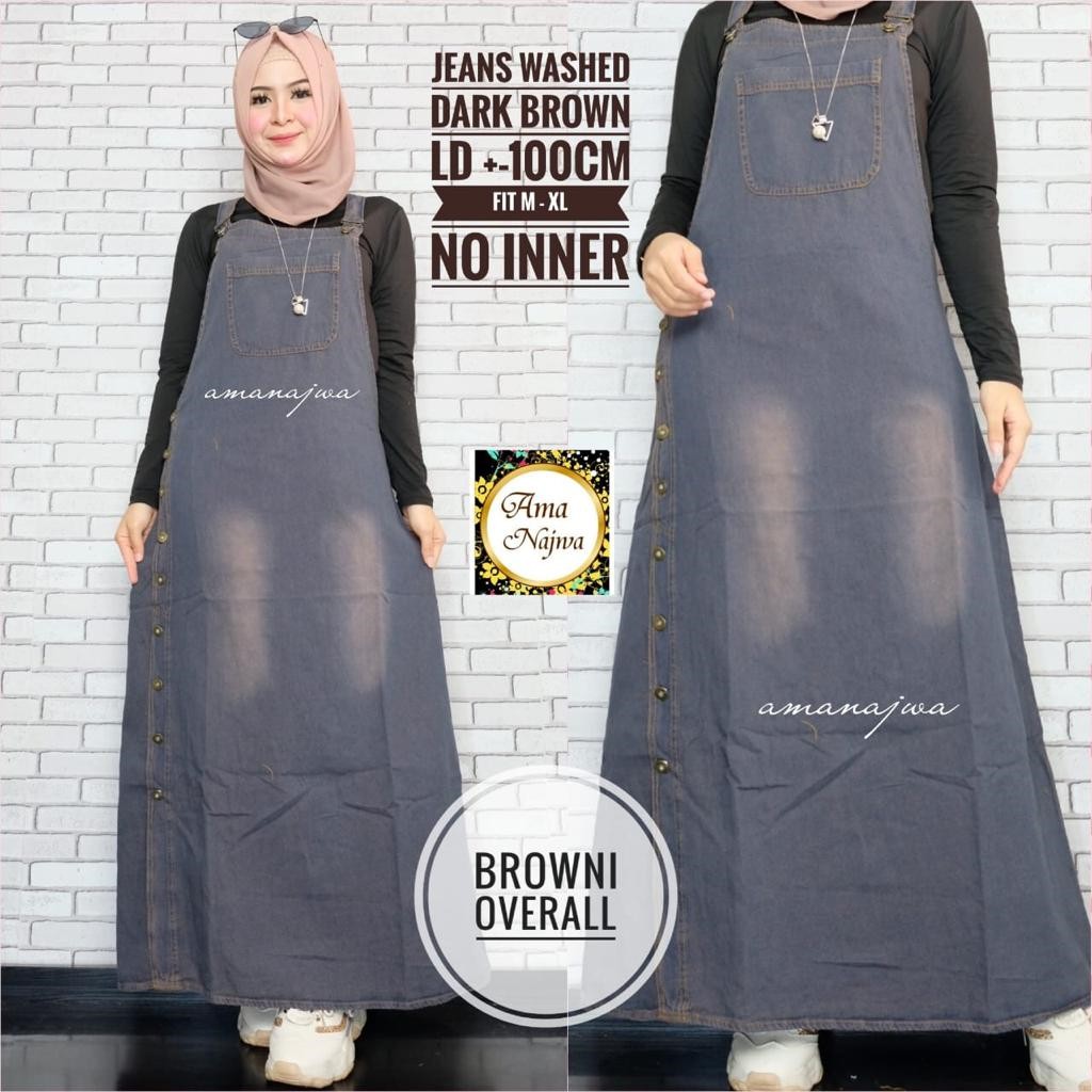 BROWNI OVERALL BY AMA NAJWA