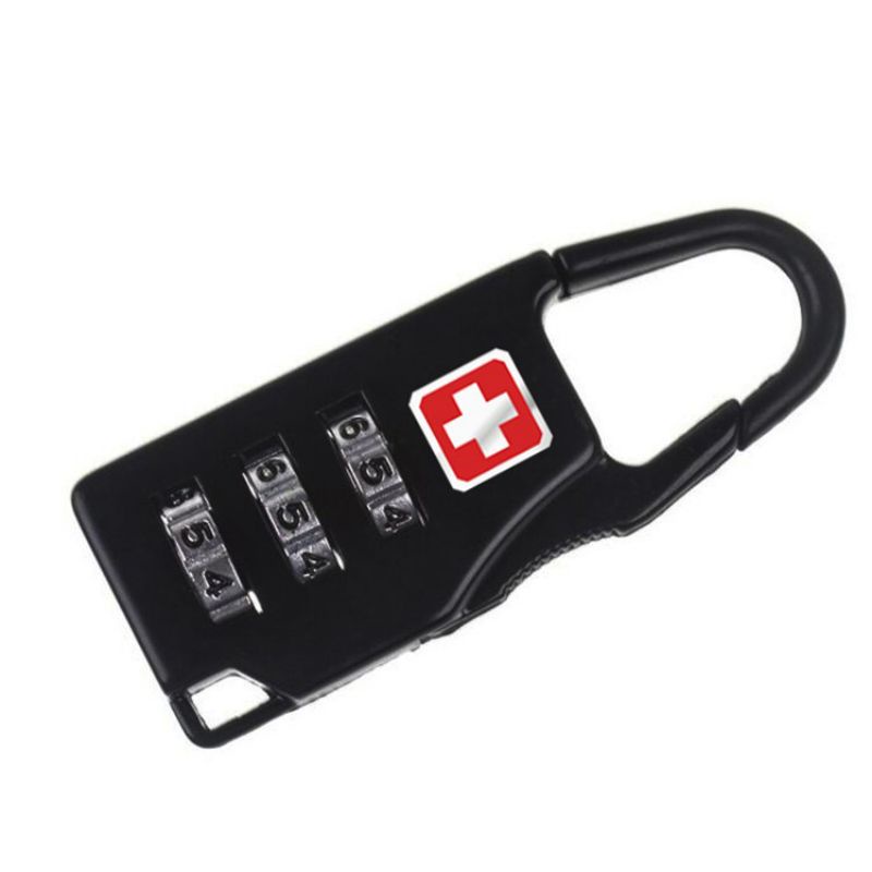 Taffguard Gembok Koper Numeric Code Lock - 104- Black