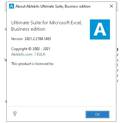 AbleBits Ultimate Suite for Excel 2021 for Windows