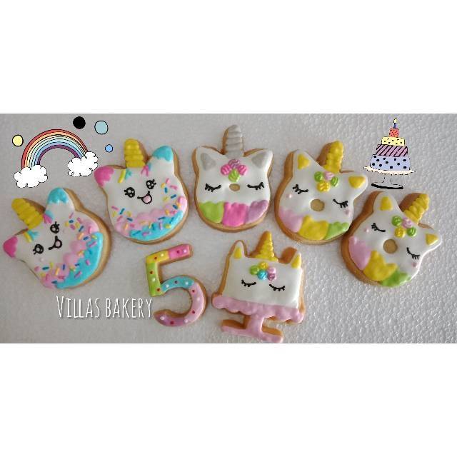 

Unicorn donat cookies