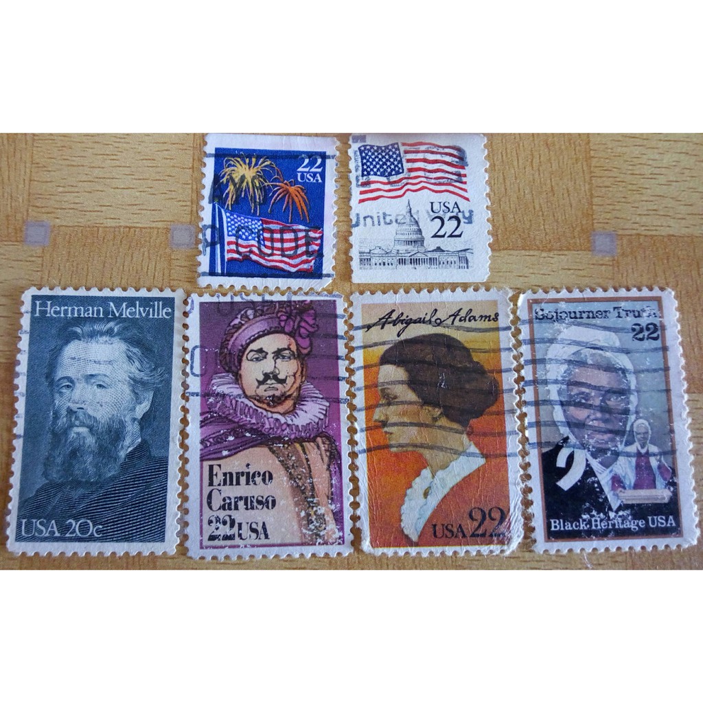 

6 Perangko Amerika