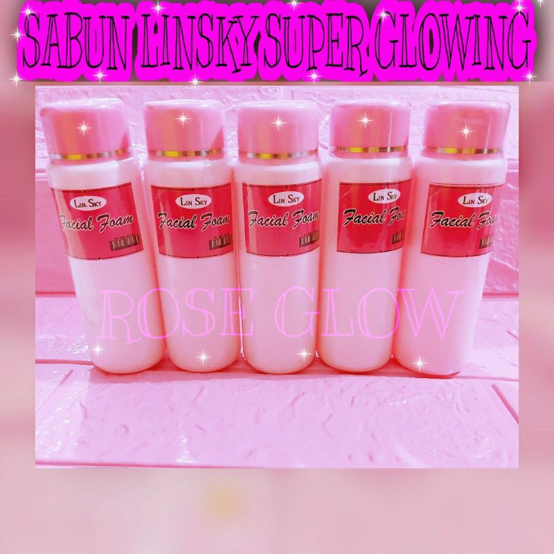 SABUN LINSKY SUPER ROSE GLOW (ORIGINAL TERMURAH)