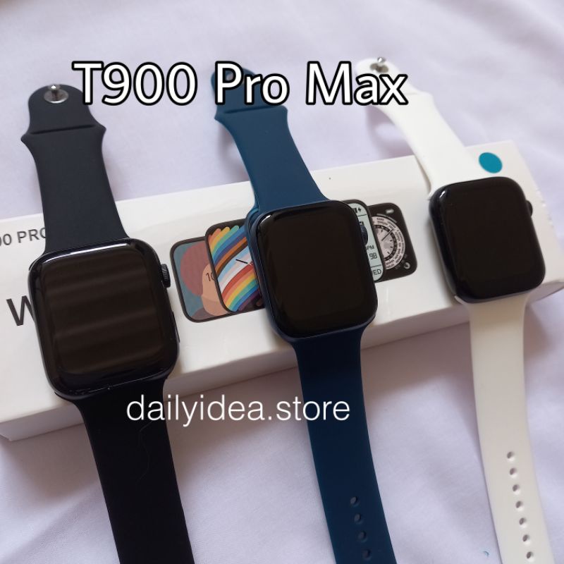 Smartwatch Jam Tangan Wanita Pria T900 Pro Max Series 7 Aplikasi Fitpro Smartwatch Kesehatan dan Keb
