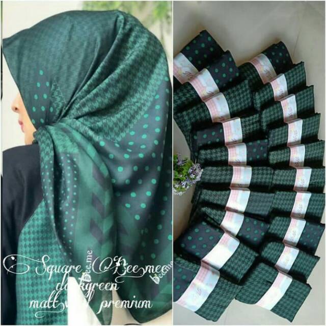 SEGI EMPAT BEE ME / HIJAB TERBARU / HIJAB TERLARIS / HIJAB GROSIR MURAH / HIJAB SYARI / JILBAB SYARI