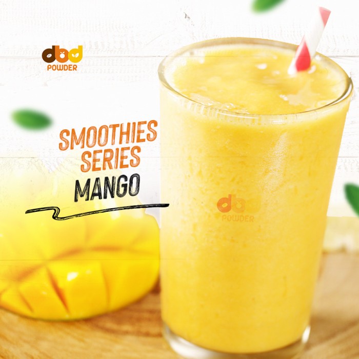 

nh201dd Bubuk Minuman Smoothies Mangga - Powder Mango Smoothies Ds201Fs