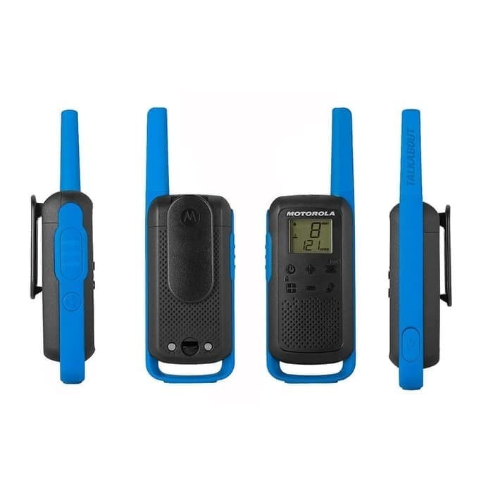 Motorola T62 Sepasang Walkie Talkie Talkabout Garansi Resmi Ori Ht Wt Ready Stok Promo Terbaru