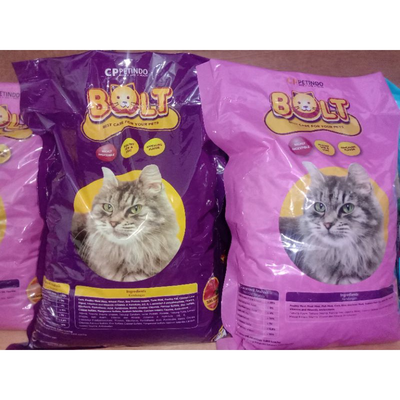 Makanan Kucing Bolt 1 Kg