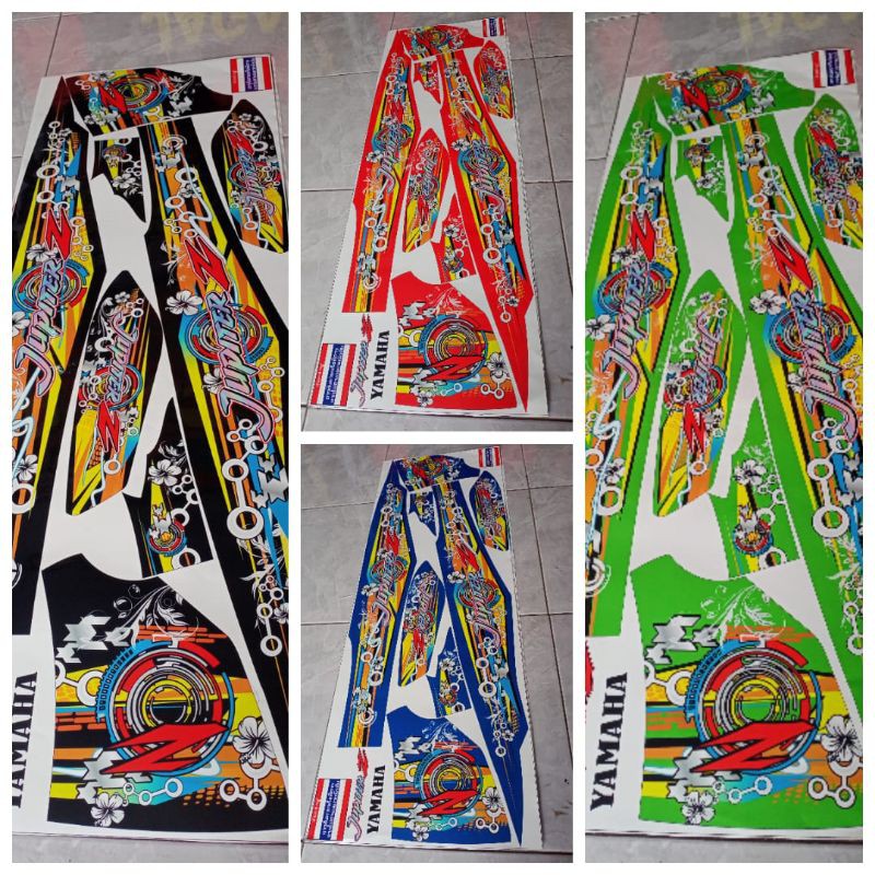 (COD) Les striping variasi motor yamaha Jupiter Z