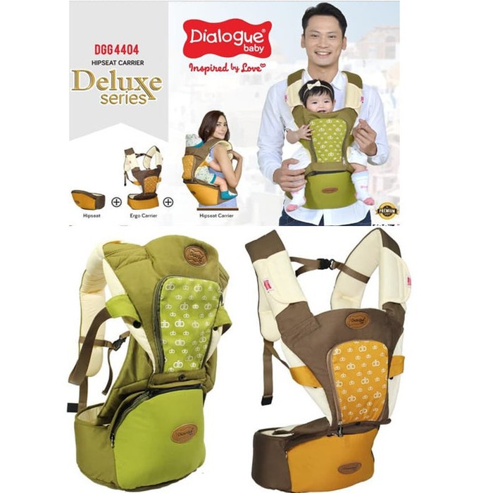 gendongan bayi hipseat dialogue dgg4404 mustard
