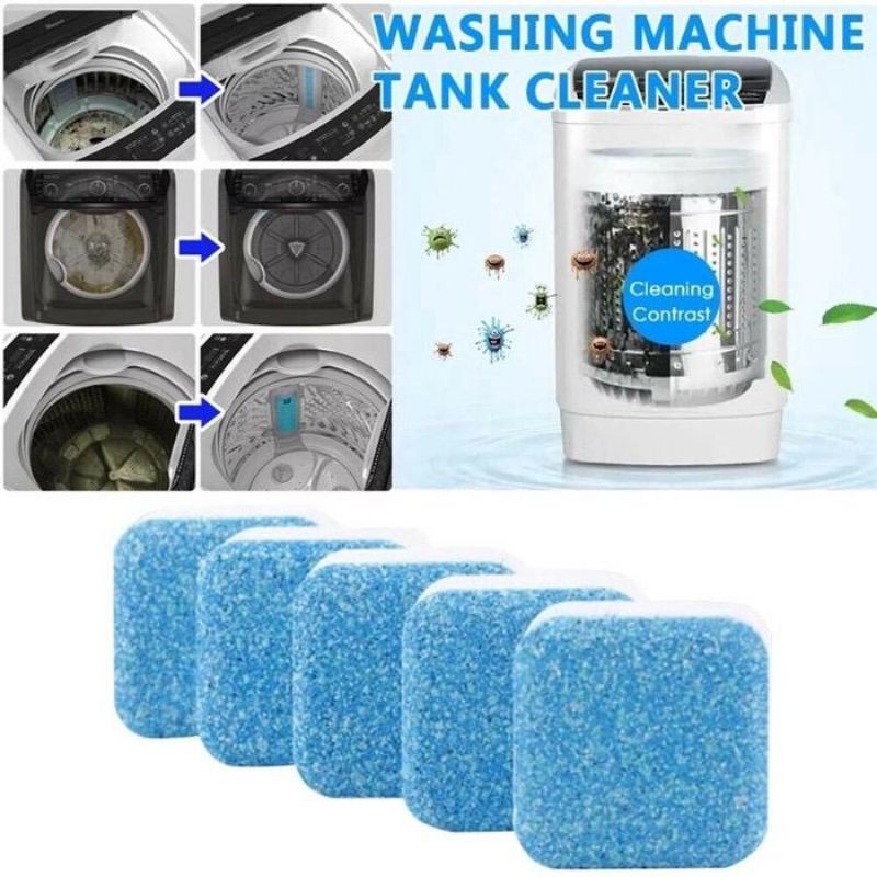 Tablet Sabun Pembersih Kotoran Mesin Cuci Deep Cleaning Washer Laundry