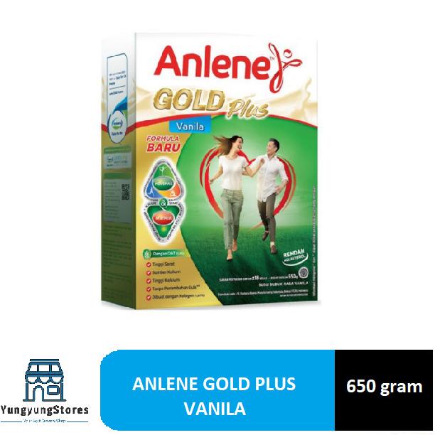 

[COD] Anlene Gold Plus Vanilla 650 gram [COD]