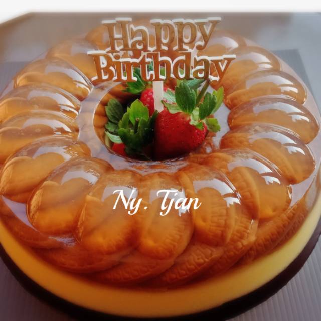 Puding Regal 3 Lapis Dengan Vla Premium Pudding Birthday Shopee Indonesia