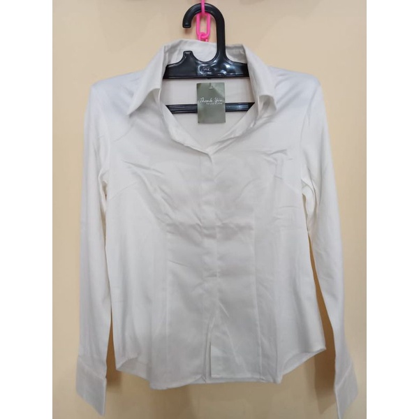 [Atasan]kemeja putih wanita branded bekas