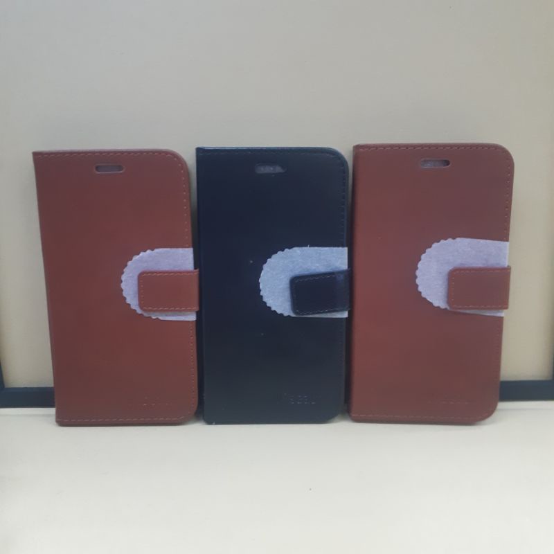 FlipCover Dompet Bahan kulit /Case blumun Samsung A2 Core