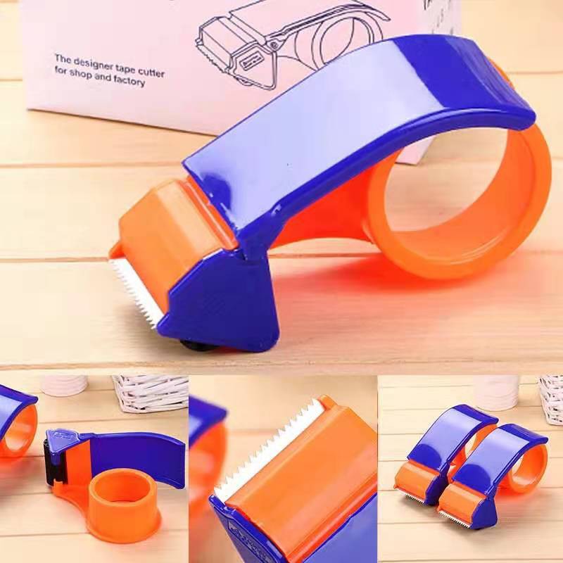 Tape Cutter Pemotong pita plastik portabel multifungsi yang untuk pengepakan dan penyegelan