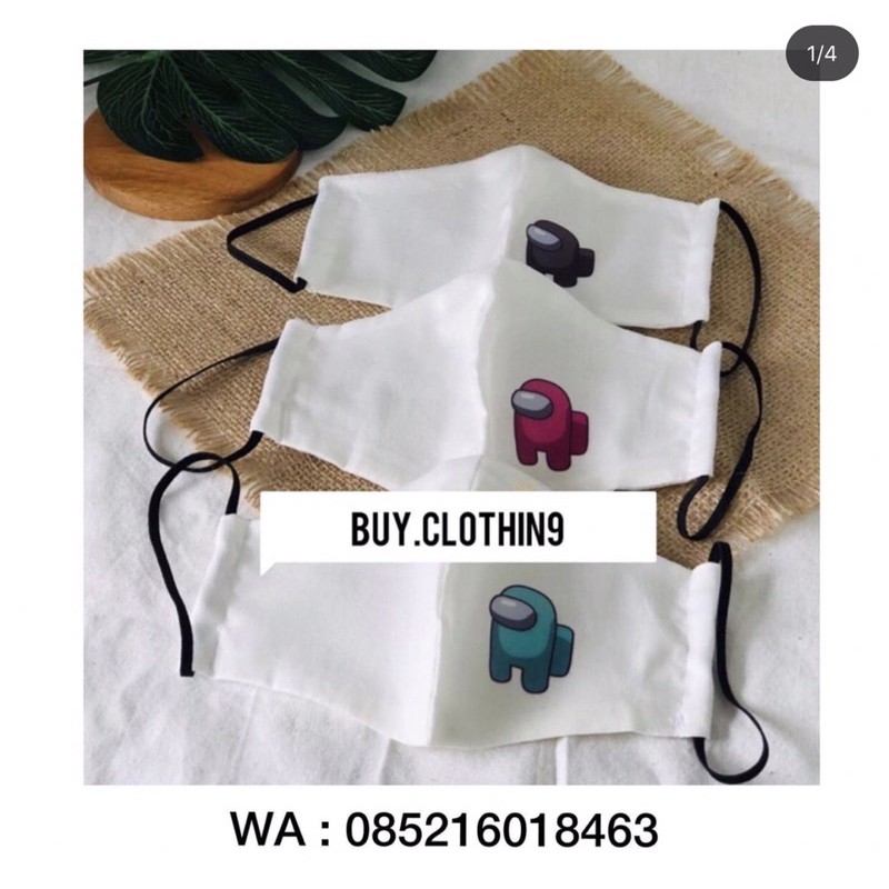 MASKER POLOS AMONG US