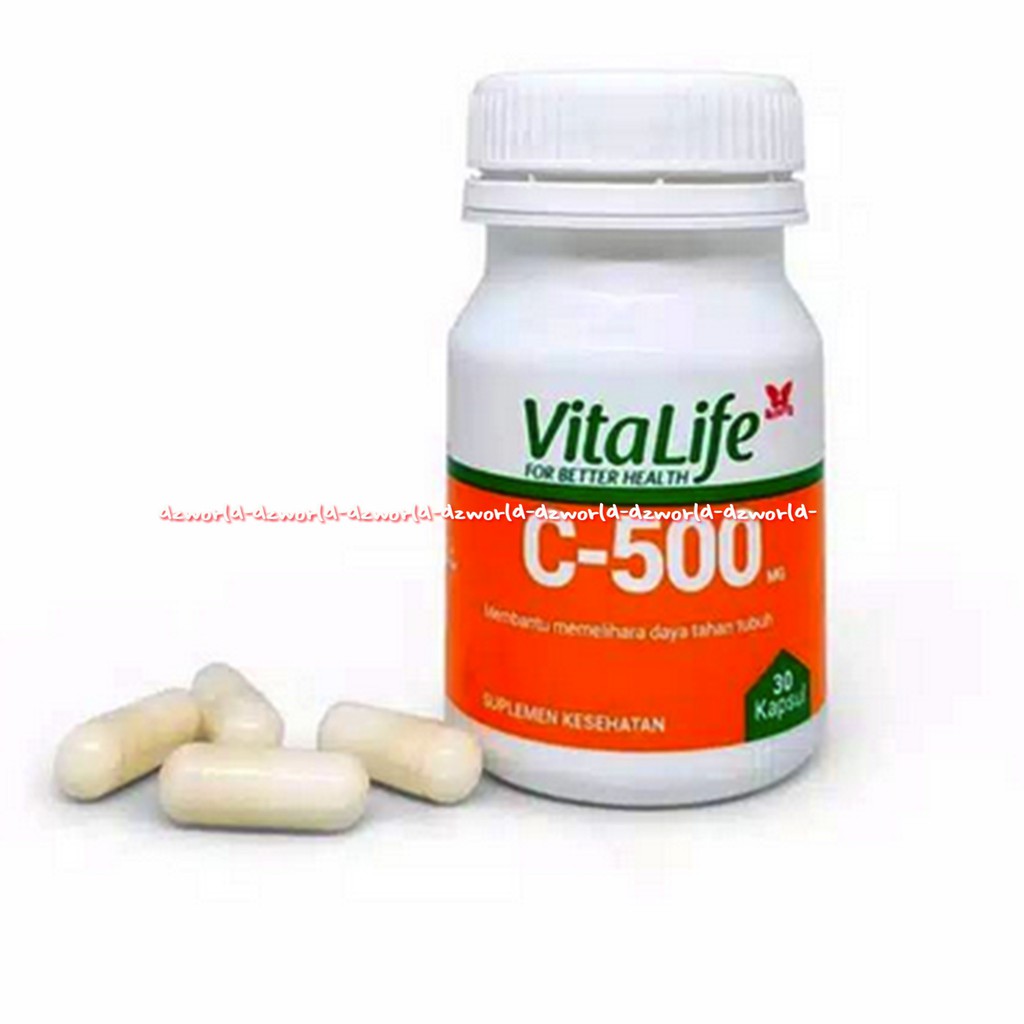 Vitalife Vitamin C-500 30kapsul Suplemen Kesehatan Vitamin C