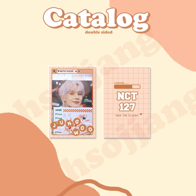 NCT127 KEYRING KEYCHAIN GANCI GANTUNGAN ACRYLIC KUNCI VOL.2 NCT